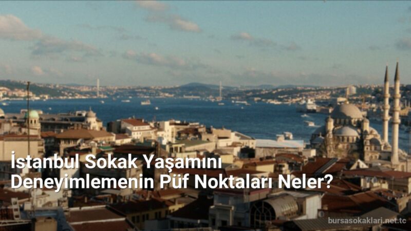 İstanbul Sokak Yaşamını Deneyimlemenin Püf Noktaları Neler? - bursasokaklari.net.tc